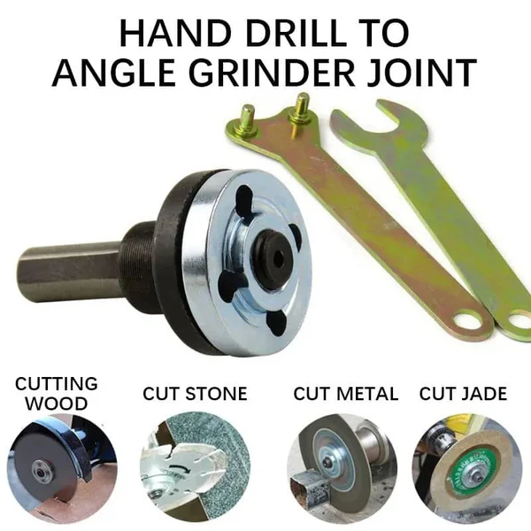 Drill Convert Into Grinder Set | 2-in-1 Drill to Grinder Conversion Kit