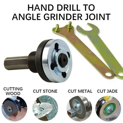 Drill Convert Into Grinder Set | 2-in-1 Drill to Grinder Conversion Kit