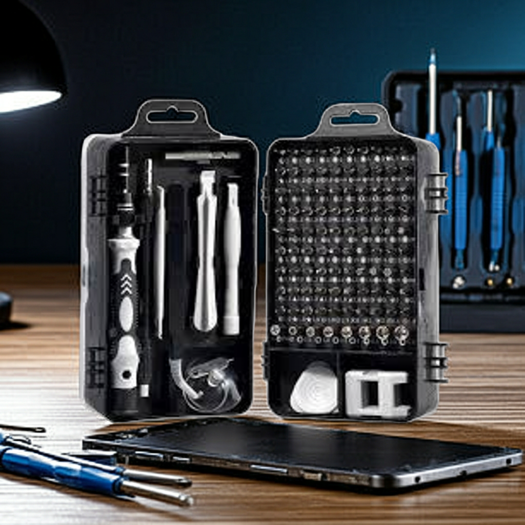 All-in-One Mobile Repair Tool Kit – Professional Smartphone, Laptop & Electronics Repair Set in Pakistan